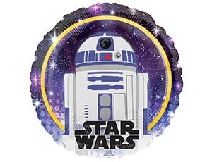 Фольгированные шары/ ANAGRAM/ 1202-3496 А 18" Звездные Войны Дроид R2-D2 S60